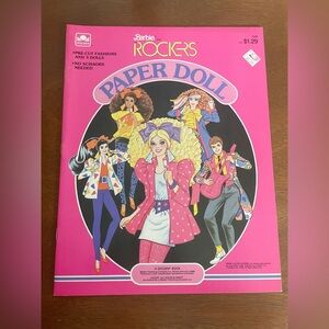 Vintage | Barbie Rockers • Paper Doll